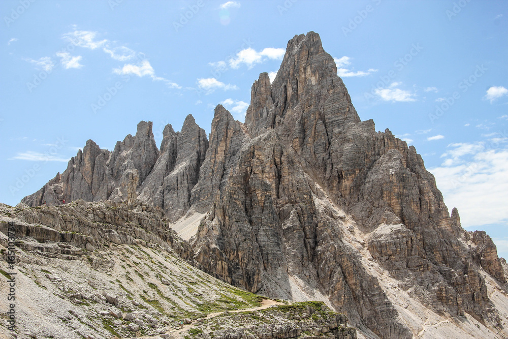 Fototapeta premium Dolomiten mit den Drei Zinnen in Südtirol