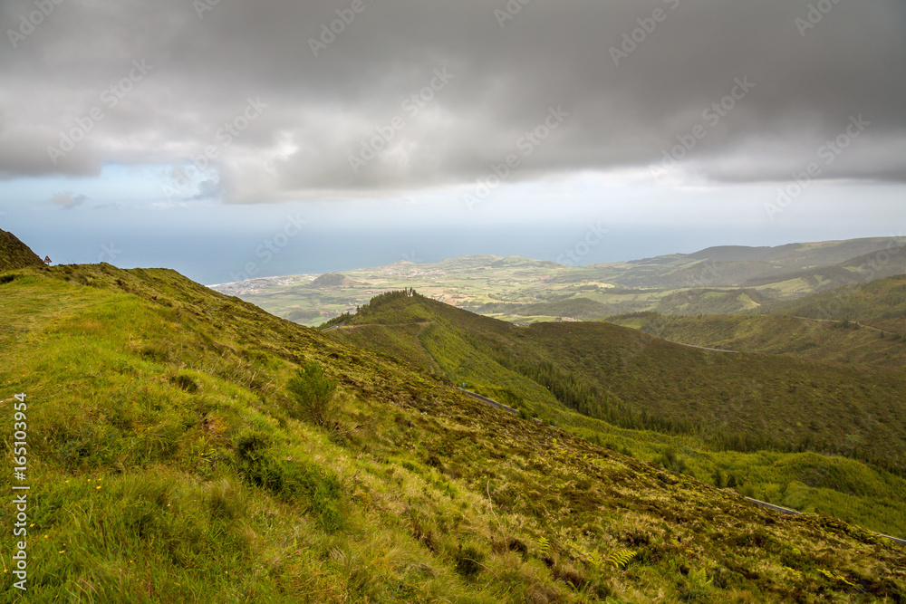 Landscape View of S. MIguel Island Landscape View of S. MIguel Island