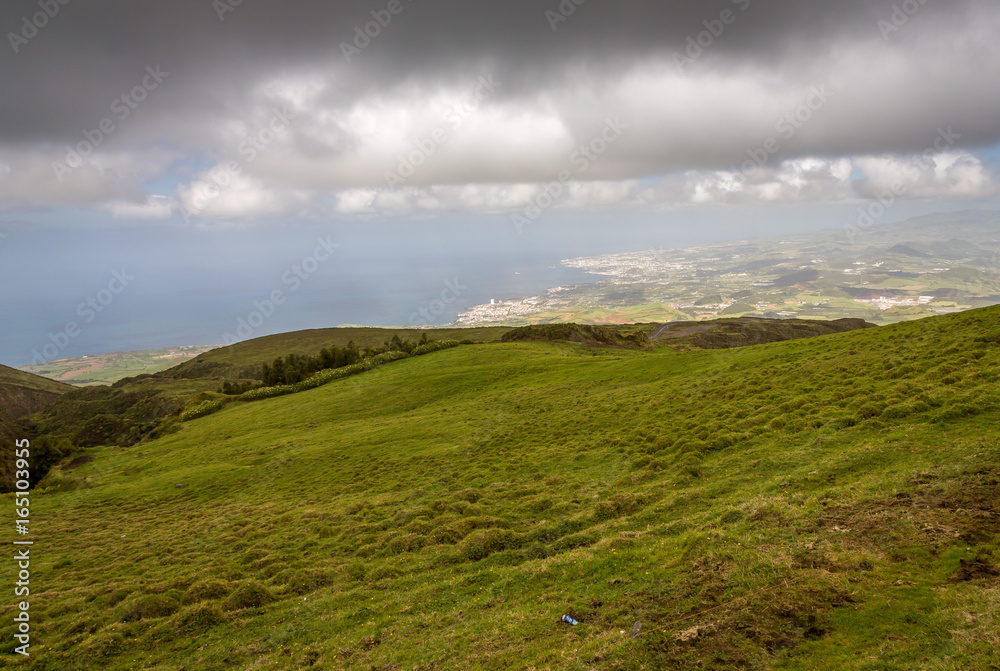 Landscape View of S. MIguel Island Landscape View of S. MIguel Island