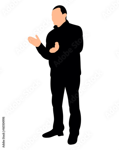  silhouette man rejoicing