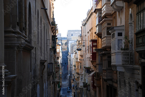street in historical center of Valletta © Olaf