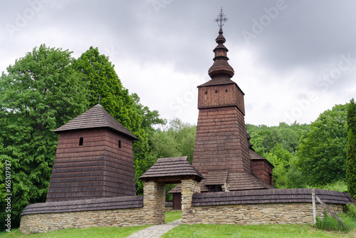 Wooden church in village Potoky, Slovakia