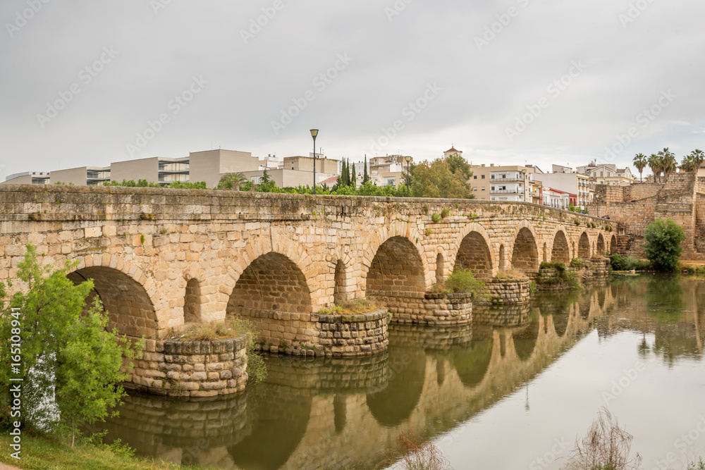Roman Bridge over the Guadiana River
