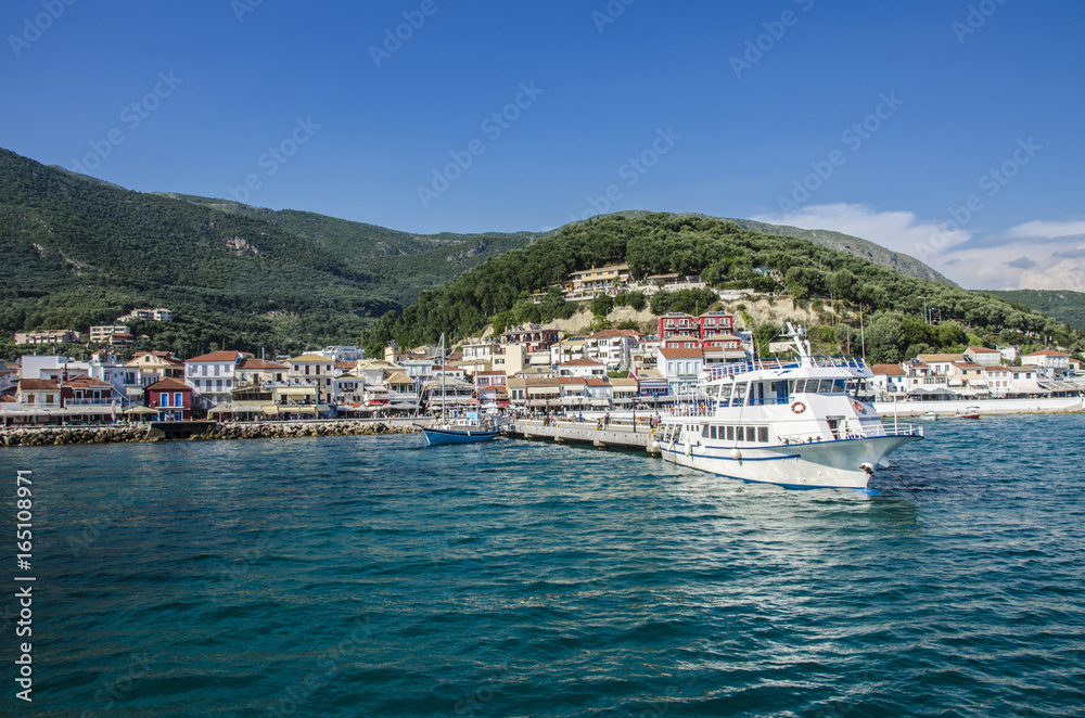 Parga city - Ionian Sea - Preveza, Epirus, Greece
