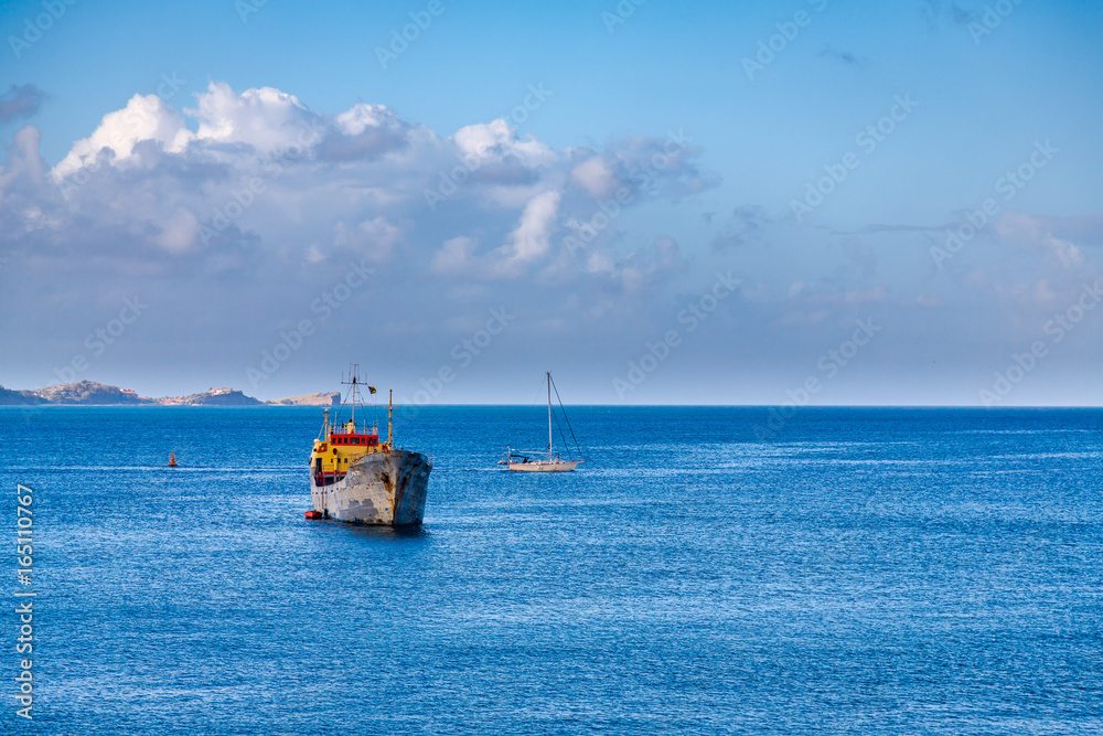 Obraz premium View from the Pier in Grenada