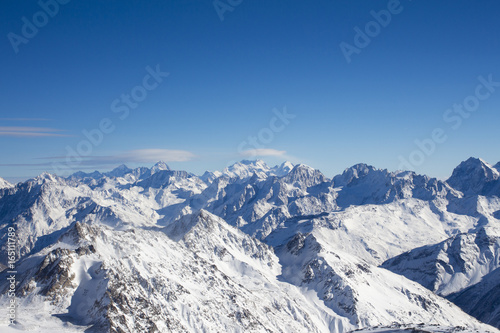 Winter White Mountains © Sergey
