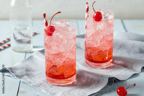 Photos Sweet Refreshing Cherry Cocktail Mocktail