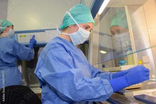 the forensic laboratory