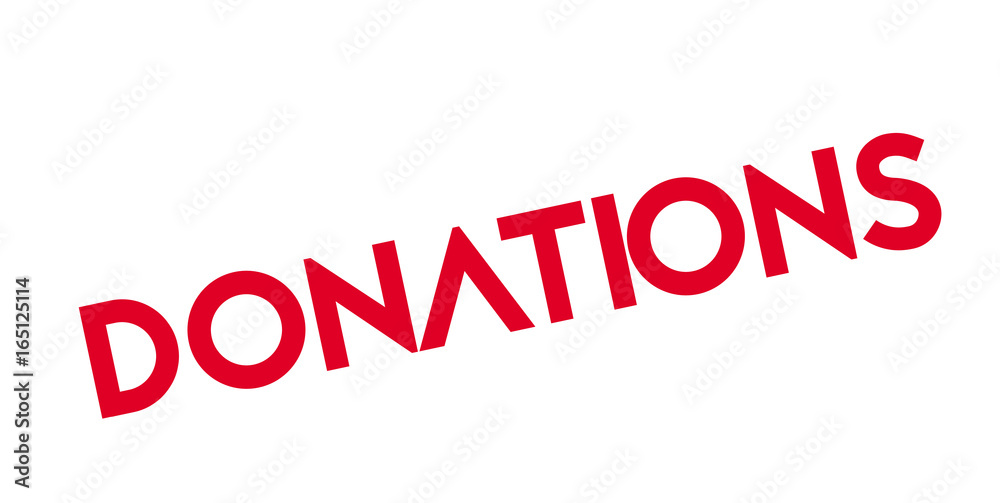 Donations rubber stamp. Grunge design with dust scratches. Effects can be easily removed for a clean, crisp look. Color is easily changed. Donations rubber stamp. Grunge design with dust scratches. Effects can be easily removed for a clean, crisp look. Color is easily changed.