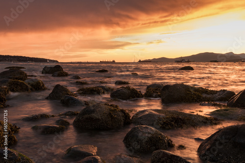 Sunset at Kits beach © Paul