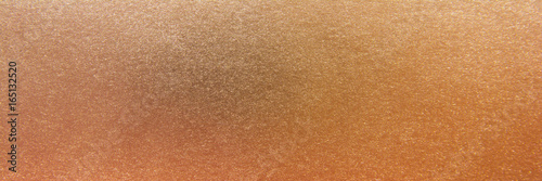 Fotografia, Obraz Panorama copper metallic surface background