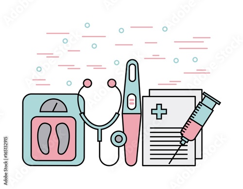 Maternal health supplies icon vector illustration design graphic