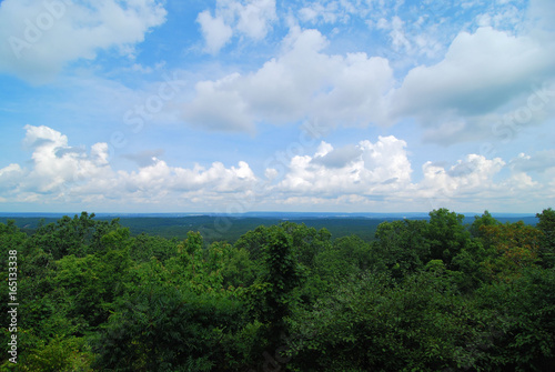 Oak Mountain View / View from Oak Mountain State Park near Birmingham, Alabama