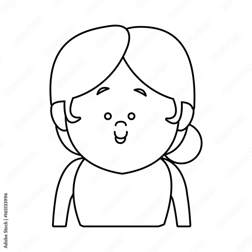 portrait woman cartoon people female avatar portrait woman cartoon people female avatar