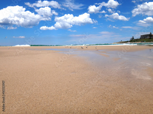Waterfront scene of The Entrance, NSW Central Coast Australia.