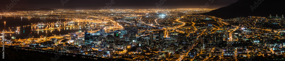 Cape Town at night