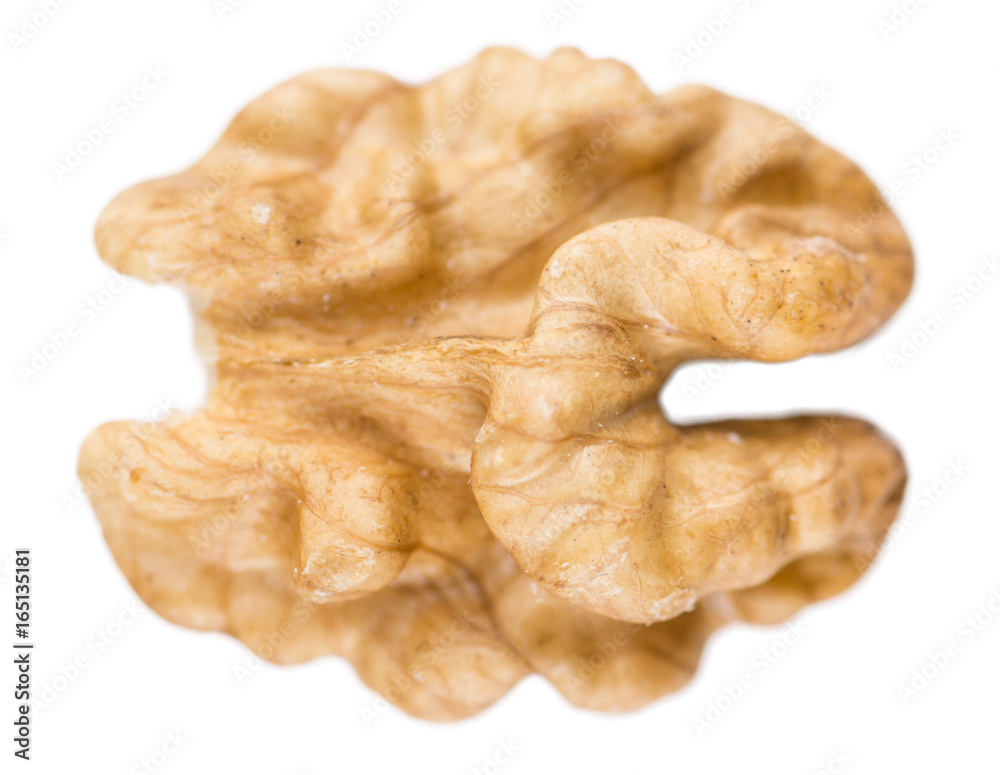Cracked Walnuts (isolated on white) Cracked Walnuts (isolated on white)