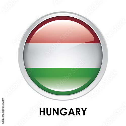 Free Download Round flag of Hungary - GFXLoad