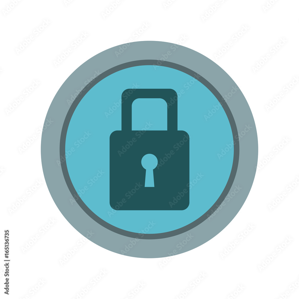 security protection padlock keyhole close symbol