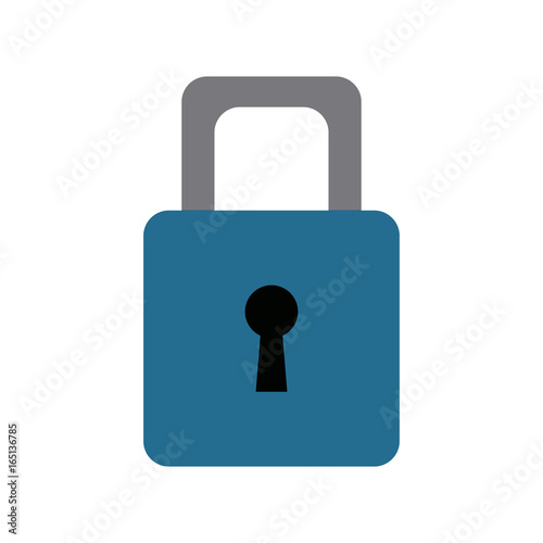 security protection padlock keyhole close symbol