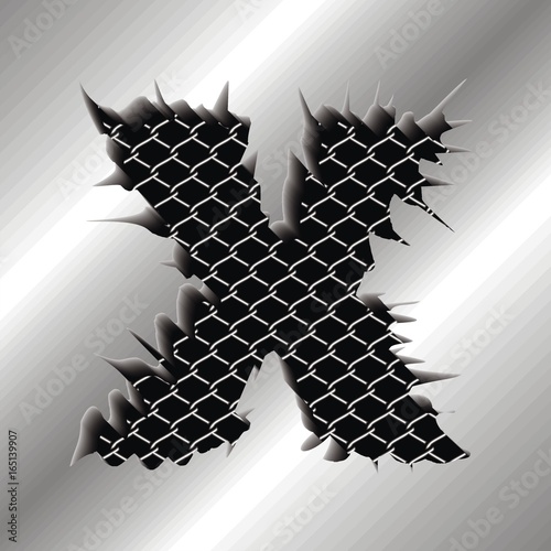 letter X