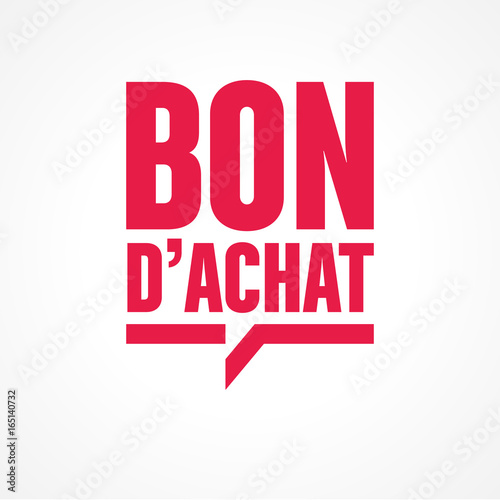 bon d'achat