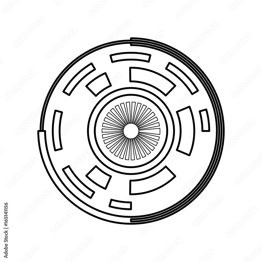 Surveillance eye symbol Surveillance eye symbol
