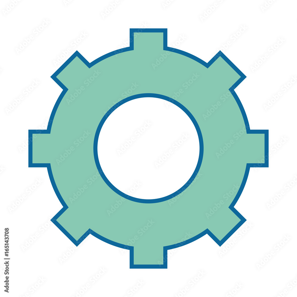 gear wheel icon over white background vector illustration gear wheel icon over white background vector illustration