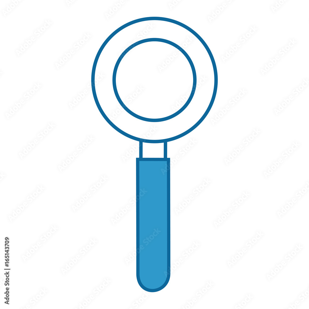 magnifying glass icon over white background vector illustration magnifying glass icon over white background vector illustration