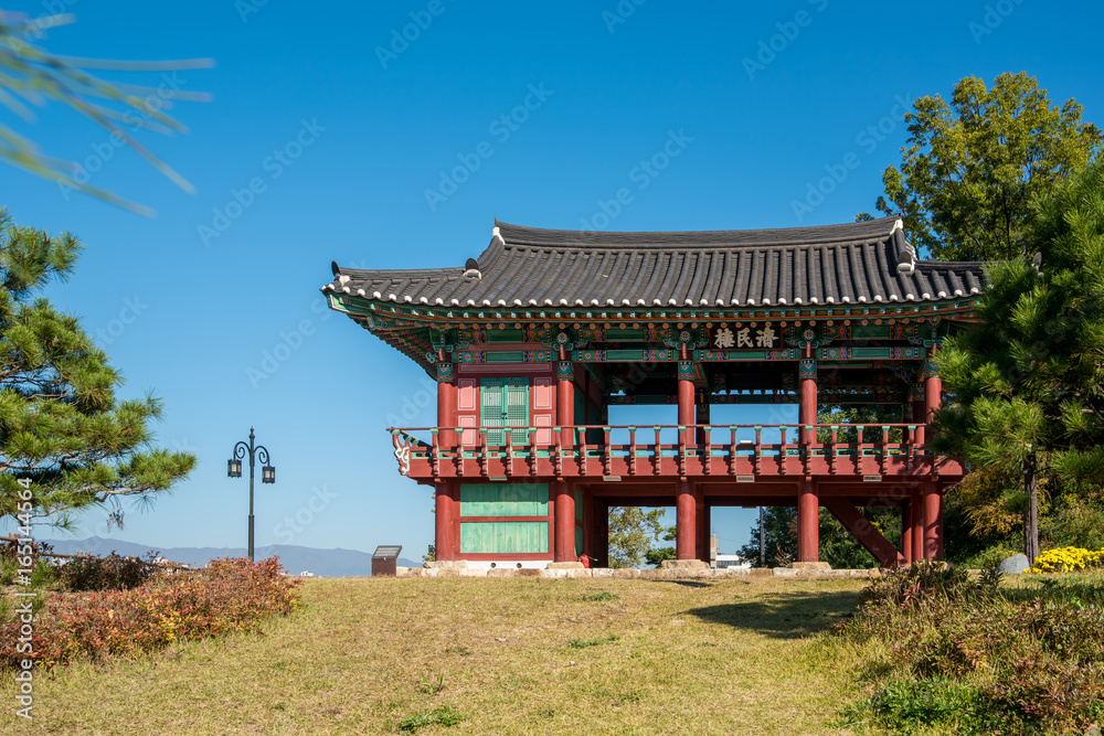 Youngju, Gyeongsangbuk-do, South Korea - Youngju Mandaelu. Youngju, Gyeongsangbuk-do, South Korea - Youngju Mandaelu.