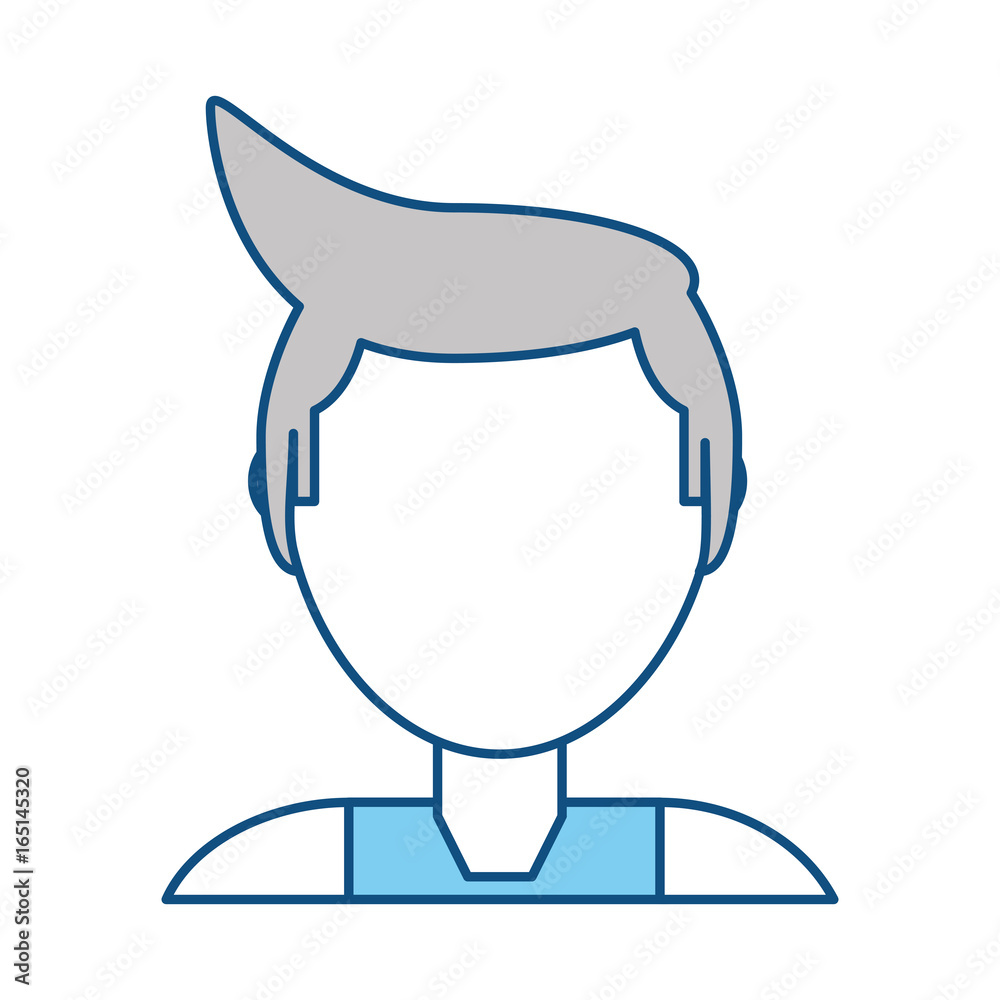 Fototapeta premium Young man cartoon