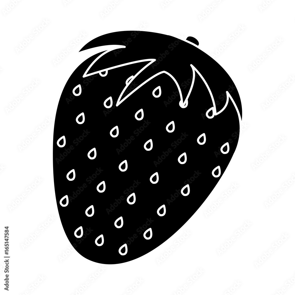 strawberry fresh isolated icon vector illustration design strawberry fresh isolated icon vector illustration design