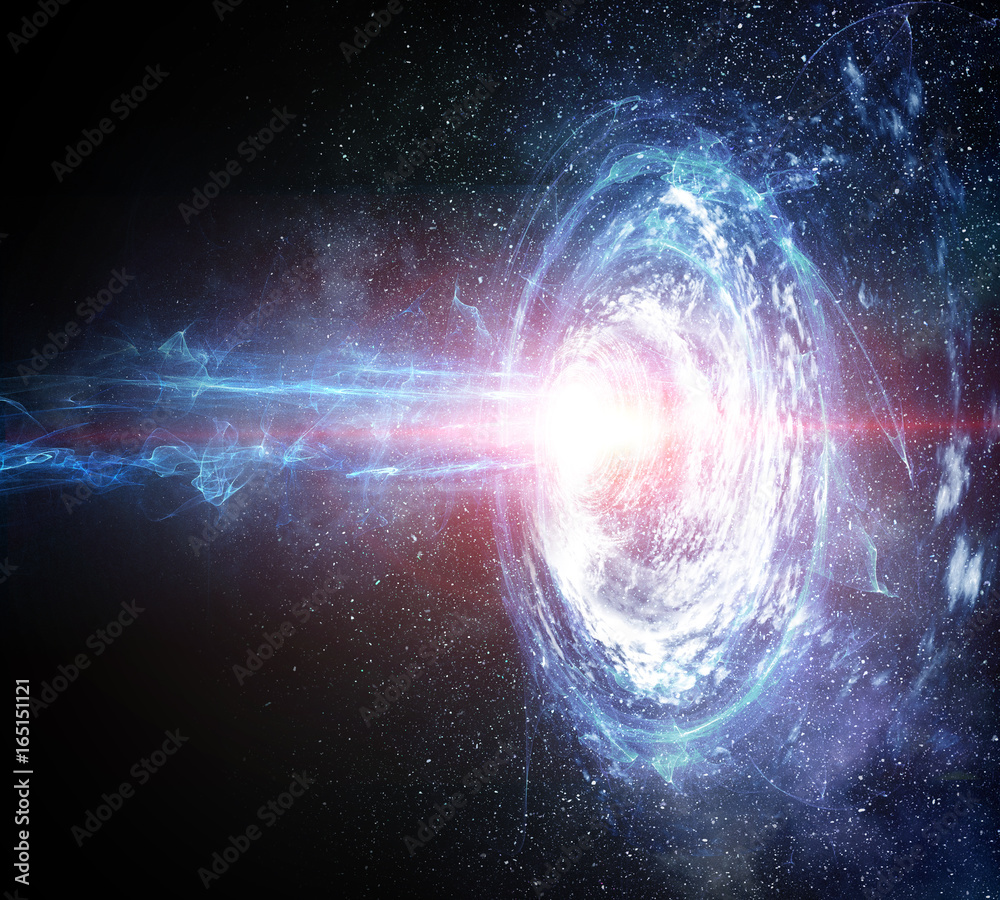 Fototapeta premium Space galaxy background