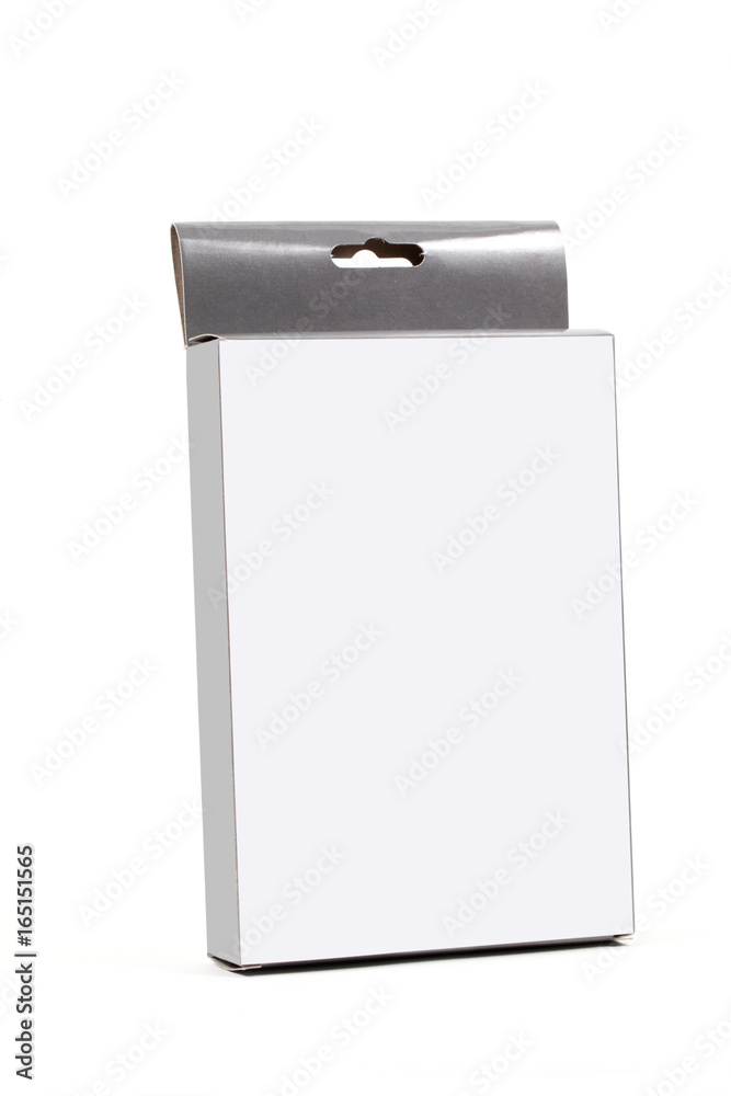 Package box mockup template isolated Package box mockup template isolated