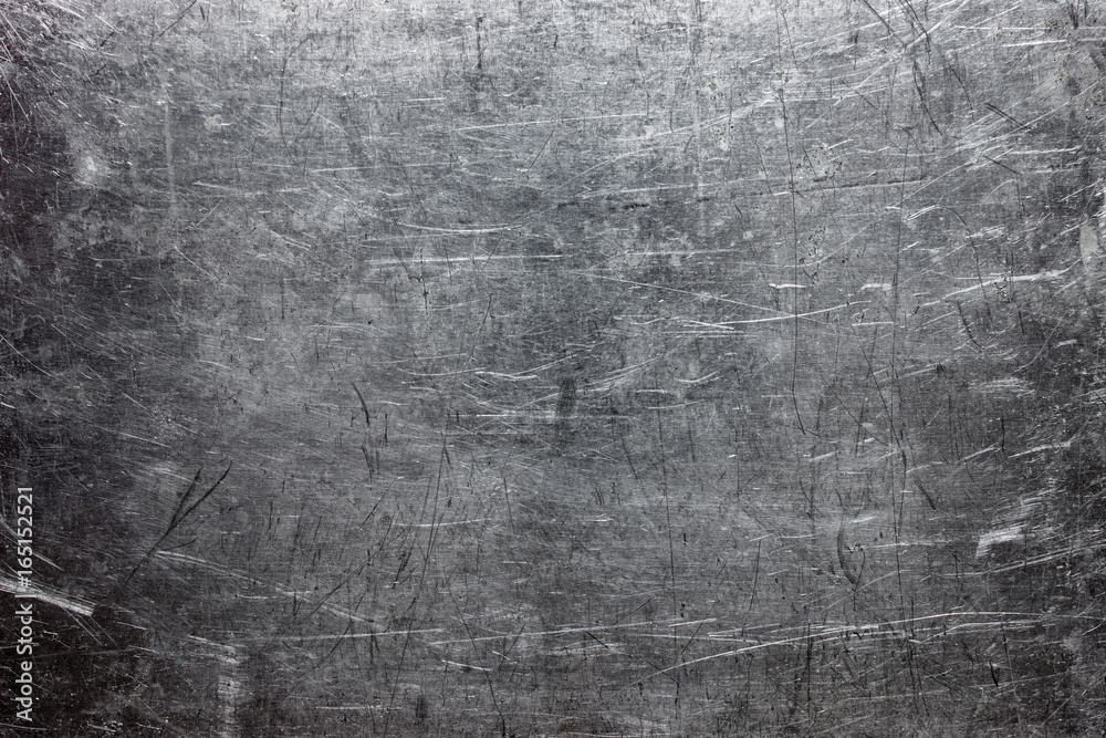 Rough metal texture, gray steel or cast iron surface - obrazy, fototapety, plakaty 