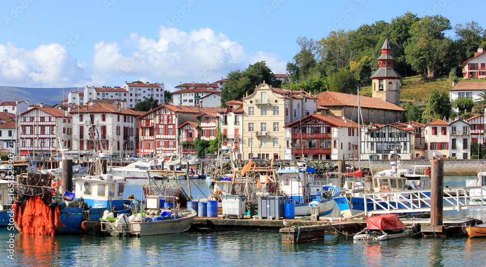 Obraz premium Port de Saint-Jean-de-Luz