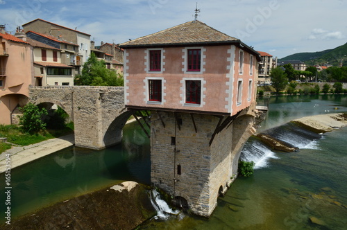 Vieux moulin de Millau sur le Tarn
