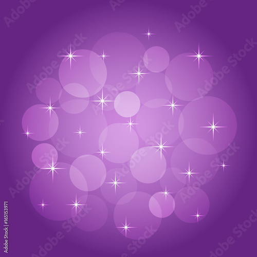 Abstract background with bokeh lilac