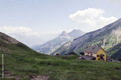 sopra il colle Allons in Francia