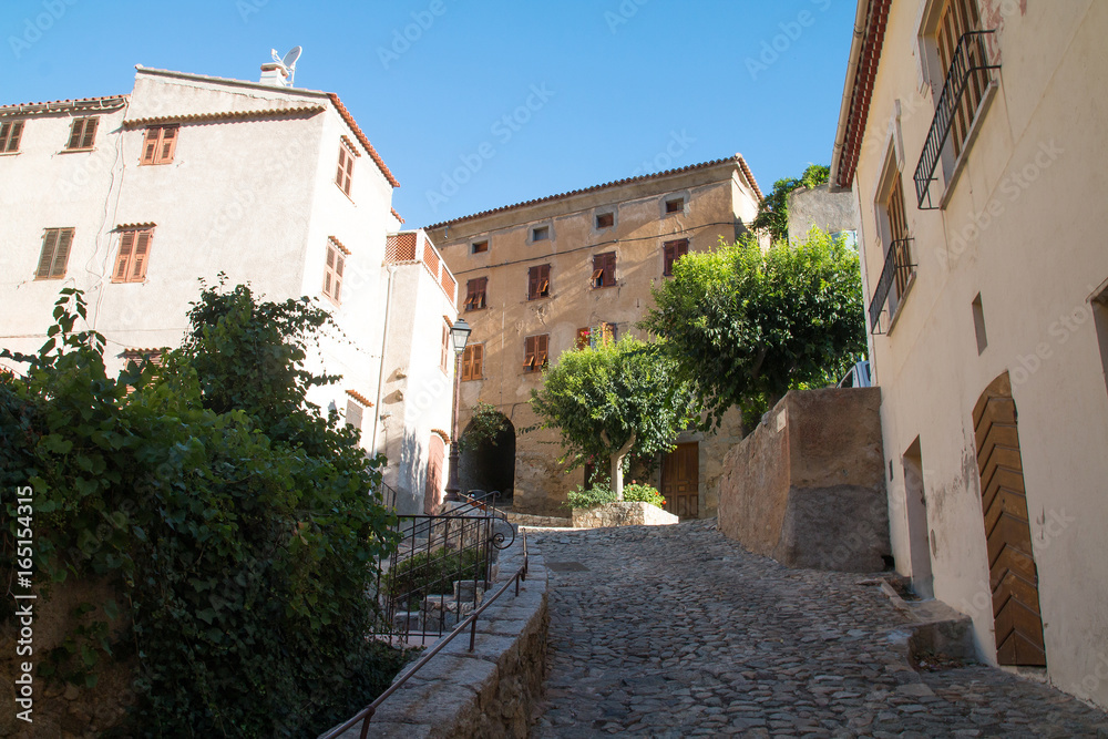 Village de Muro en Haute-Corse (Balagne)