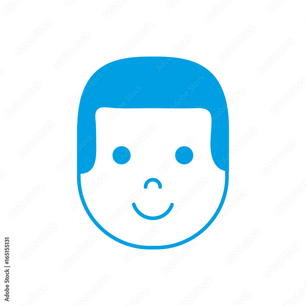 Fototapeta premium cartoon man icon