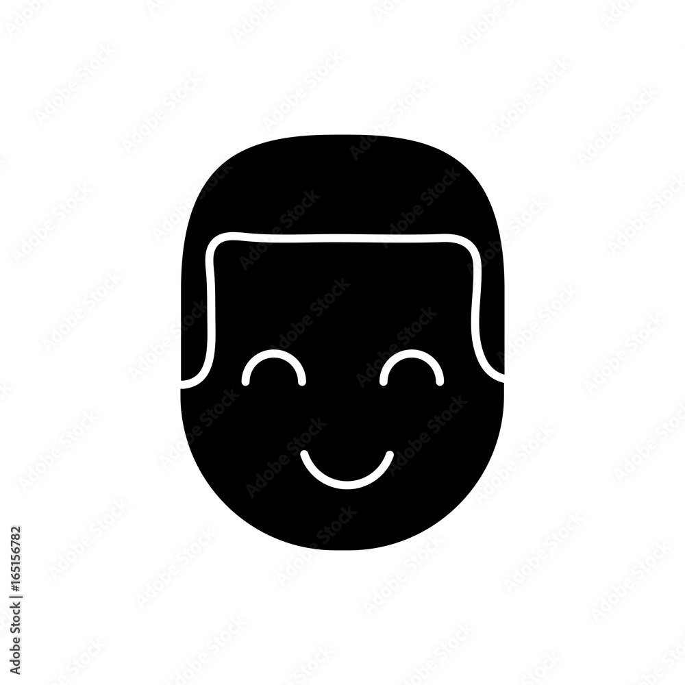 Obraz premium cartoon man icon