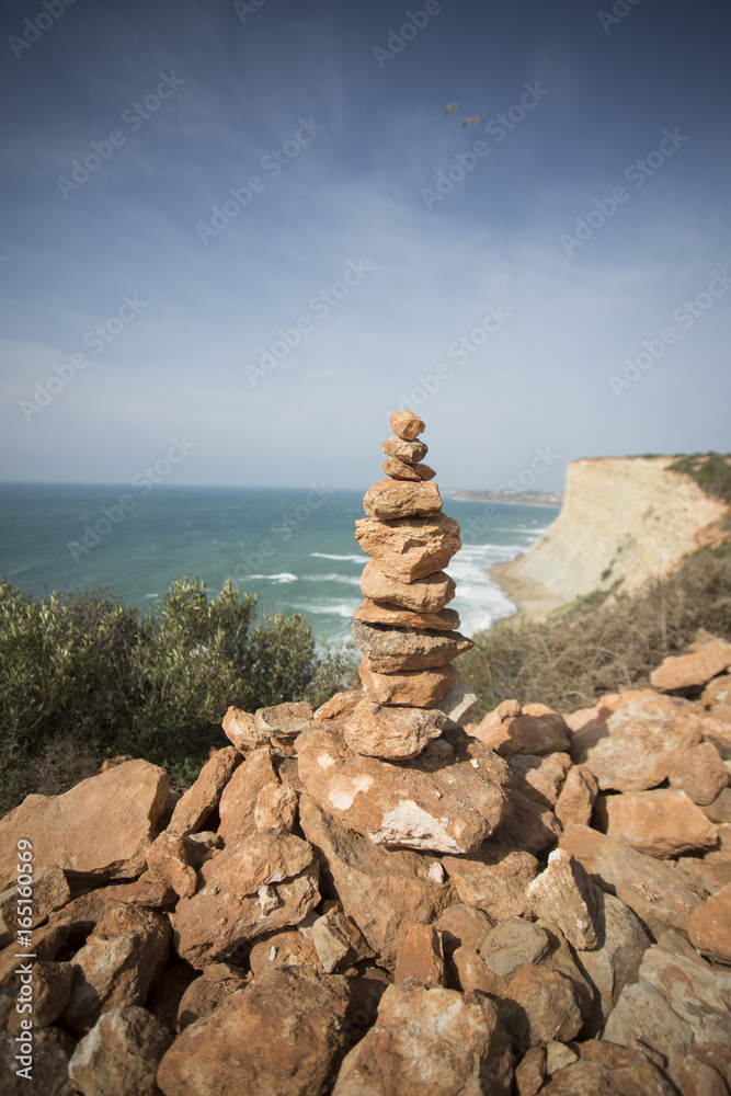 PORTUGAL ALGARVE LUZ BEACH ATLANTIC OCEAN