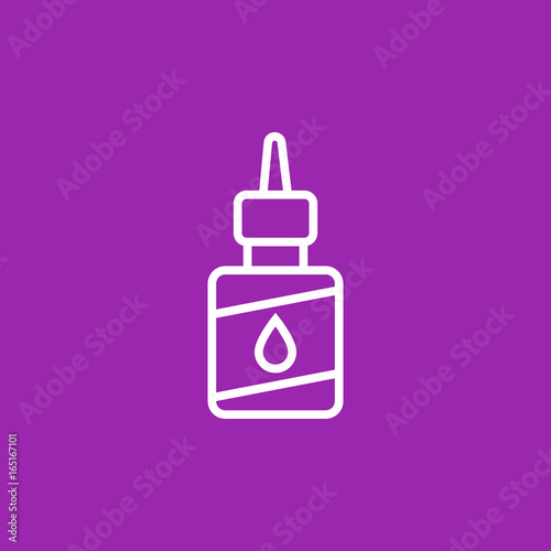 lubricant, lube for bike icon
