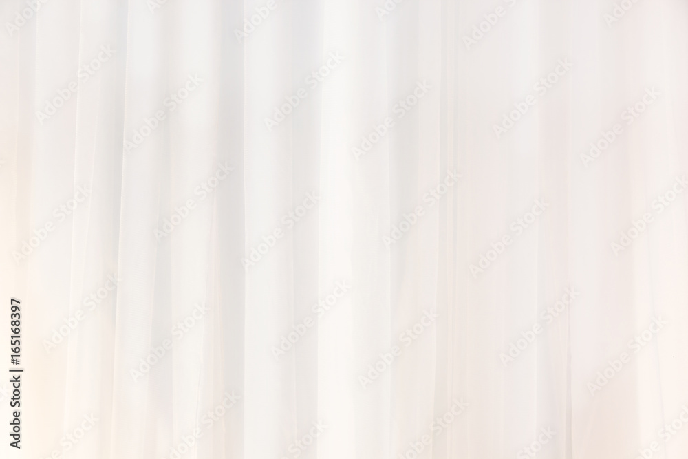 Close-Up Of White Curtain Or Drapes For Background, Used For Montage Product Display Or Design Visual Layout, Transparent White Curtain Waving On The Background Close-Up Of White Curtain Or Drapes For Background, Used For Montage Product Display Or Design Visual Layout, Transparent White Curtain Waving On The Background