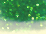 Beautiful blurry green background, bokeh lights