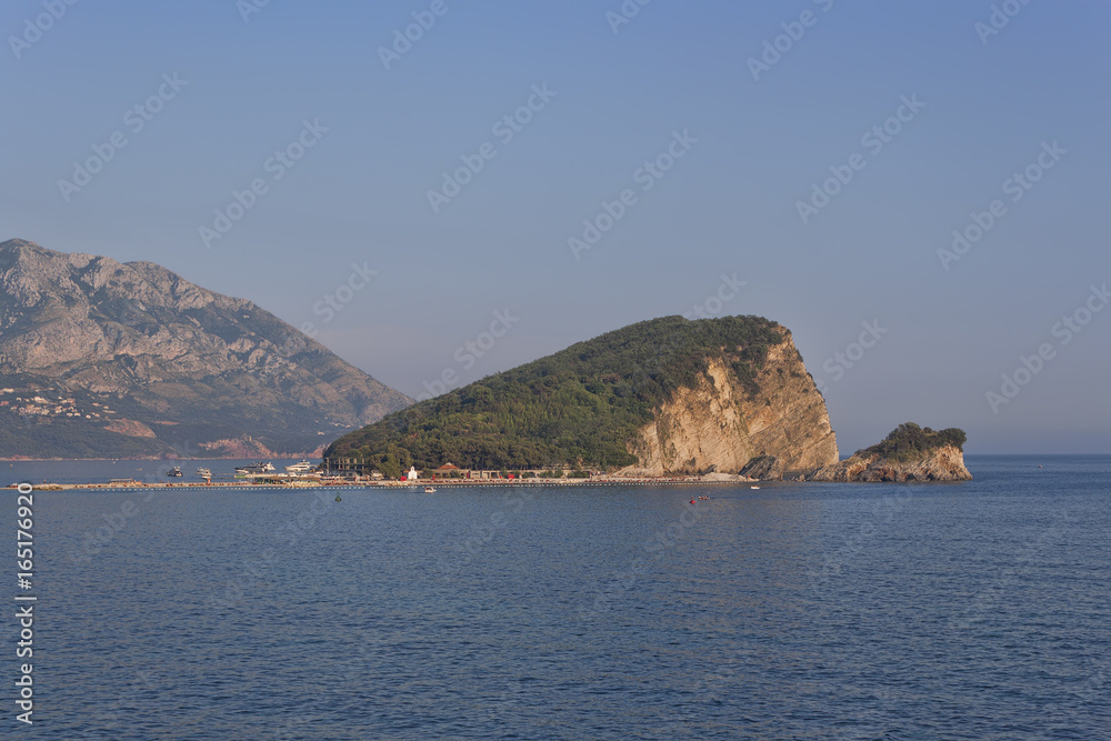 Sveti Nicola Island on the Budva Riviera