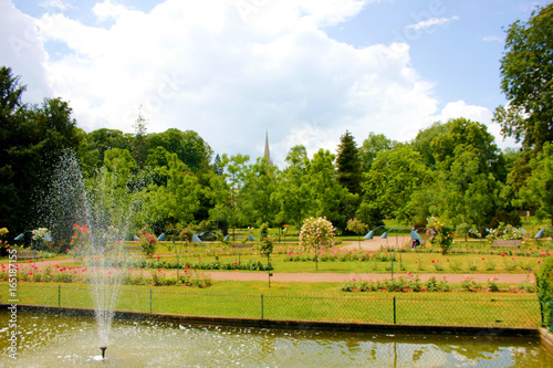 parc de la pépinière à Nancy
