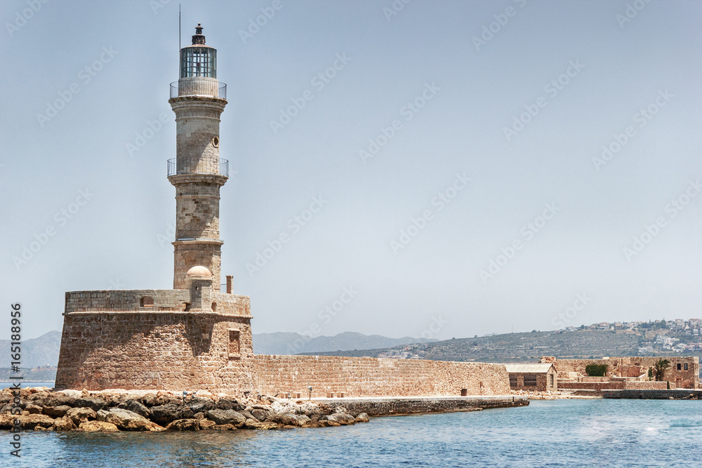 the lighthouse island of Crete