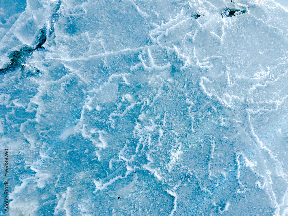 Ice texture, cold ice Ice texture, cold ice